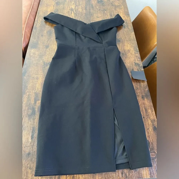 Lulus Classic Glam Black Off-the-Shoulder Bodycon Dress - Picture 9 of 16